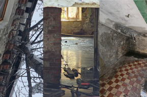 Аварийный дом в Ленинском районе затапливает осадками сверху и фекалиями снизу: УК и чиновники лишили жителей надежды на ремонт и расселение, и они обратились к Бастрыкину