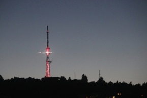 В Саратове и ещё более чем в 30 городах включат праздничные подсветки на телебашнях