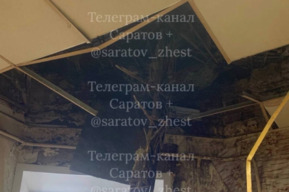 В дореволюционном памятнике федерального значения в центре Саратова обрушился потолок