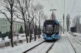 «Скоростной трамвай». Началась техническая обкатка «тройки» (видео)