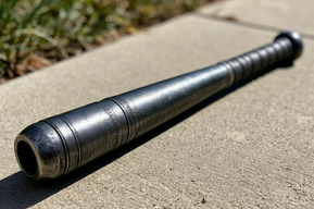 В День защитника Отечества мужчина разозлился, что его сожительница забыла в гостях телефон, и избил её металлической битой