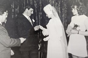 Семейная пара из региона отметила 50-летний юбилей совместной жизни (из свадьба могла бы не состояться из-за вьюги)