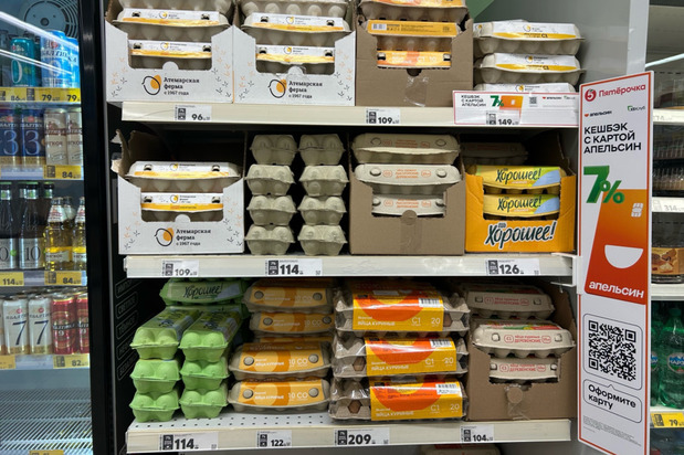 Месяц до Пасхи: в Саратовской области дорожают яйца, стоимость десятка уже составляет 140 рублей (обзор цен)