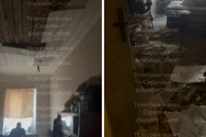 В Заводском районе в аварийном доме рухнул потолок: жильцы ждут расселения уже пять лет