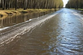 Паводок. В Саратовской области перелита ещё одна плотина