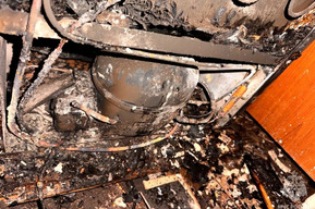 Из-за возгорания холодильника в доме на Белоглинской эвакуировали более 30 человек