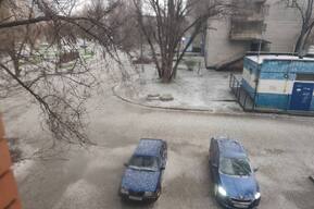 Непогода в Саратовской области. В Балаково прошёл град (фото)