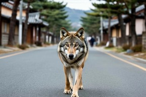 СМИ: саратовский волк сбежал из зоопарка в Корее