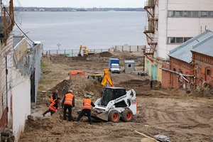 Губернатор показал, как выглядит спуск от Триумфальной арки в Саратове за месяц до сдачи