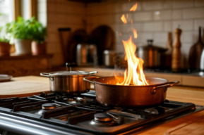 Во время готовки в домах Заводского района пострадали подросток и пенсионер: один из них не выжил