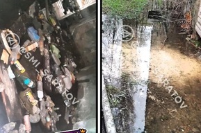 Жильцы аварийного дома на Шехурдина пожаловались на серьёзное ЧП