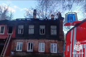 На Зарубина горел дом: погибла женщина