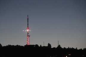 На телебашнях в Саратове и ещё более чем 30 городах России включат праздничные подсветки