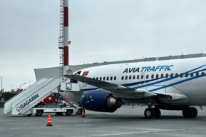 В Саратове приземлился самолёт, летевший из Кыргызстана в Москву
