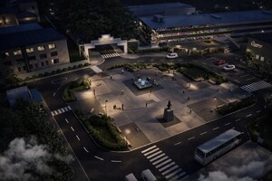 На освещение и установку уличного стереоскопа на площади в Петровске потратят 5,6 миллиона рублей