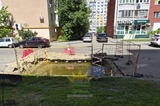 Из-за коммунальной аварии жители Солнечного почти неделю сидят без горячей воды