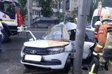 В утренней аварии на Чернышевского в Саратове погиб водитель «Гранты»