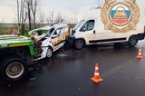 Водитель «Лады» пострадал при столкновении с фурой