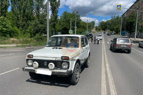 В Ленинском районе пожилой водитель «Нивы» сбил ребенка
