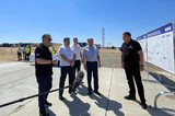 Начальник Упрдор «Нижне-Волжское» Дмитрий Леонов показал федеральным властям, как реализуется один из ключевых этапов при строительстве Южного обхода Саратова