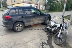 В ДТП пострадал 15-летний подросток на питбайке