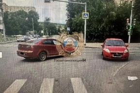 Ночью на Аткарской произошла авария