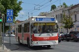 В Саратове прервано движение по четырем троллейбусным и одному трамвайному маршруту