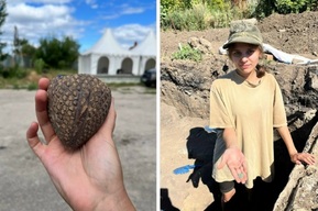 Раскопки в районе Укека: саратовец сделал археологам неожиданный подарок — отдал сфероконус для ртути
