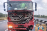 Два человека пострадали в тройной аварии с грузовиками в Гагаринском районе