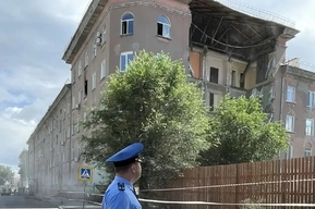 В частично расселённом доме на Крымской вновь произошло обрушение 