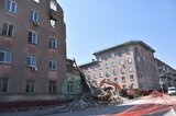 Обрушение частично расселённого дома в Заводском районе. Для проведения аварийных работ три дня подряд будут перекрывать улицу Крымская 