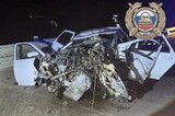 «Приора» врезалась в бетонное ограждение в Энгельсском районе: двое погибли на месте