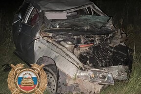 В районе села Лох погиб водитель опрокинувшейся «десятки»