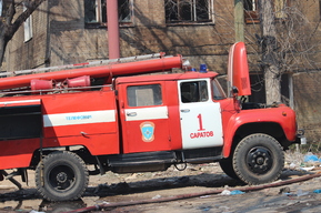 В Саратове тушили пожары на Чернышевского и Тульской
