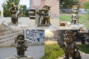 Пять из шести. Количество похищенных фигурок бычков в Энгельсе выросло, чиновники продолжают обращаться в полицию и прокуратуру