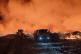 Четвертый за месяц «мусорный» пожар в Саратовской области: в Балаково сильно горит городская свалка