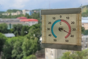В выходные столбики термометров могут подняться до 37 градусов, локально ожидаются ливни