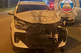 За день в столкновениях машин на дорогах области пострадали семь человек