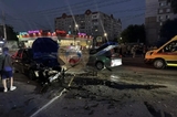 На Огородной столкнулись иномарки: четыре человека в больнице