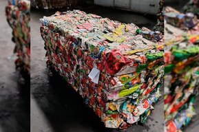 На саратовских мусоросортировочных комплексах компании «Ситиматик» отобрали более 14 тонн тетрапака