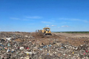Спустя пять дней потушен пожар на свалке в Балаково