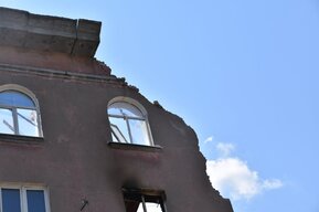 Мэр Молчанов: демонтаж конструкций дома на Крымской, часть которого полностью обрушилась, завершён на 95 процентов