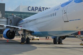 В Саратове сегодня утром закрывали аэропорт