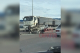 В жутком массовом ДТП на Вольском тракте чудом обошлось без пострадавших (видео)