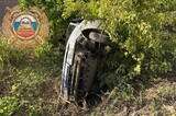 «Десятка» съехала в кювет: водитель попал в больницу