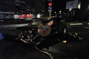 Ночью в Заводском районе в столкновении четырех авто погиб один из водителей