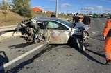 Возле Дубков толкнулись фура и Toyota: среди пострадавших два маленьких ребенка