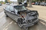 Два человека из «Гранты» попали в больницу после столкновения с BMW на Московском шоссе