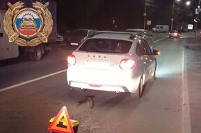 В выходной день на дорогах областного центра пострадали несовершеннолетние пешеход и мотоциклист