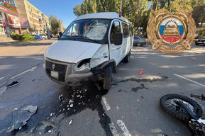 Молодой мотоциклист погиб в столкновении с «Газелью» в Балаково
